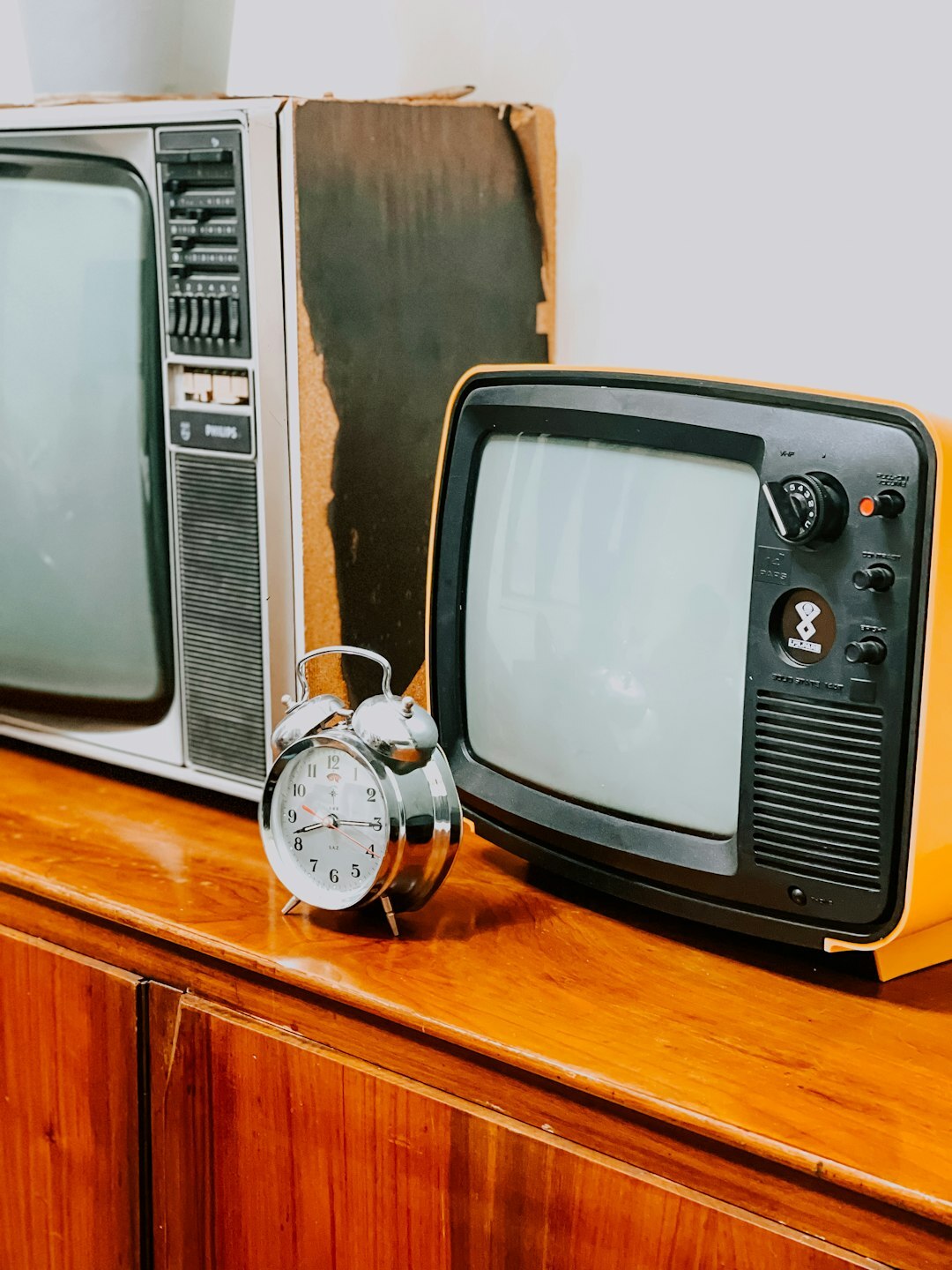 vintage television showing classic series